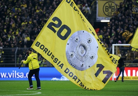 Borussia Dortmund gewinnt die Meisterschaft. Foto: Imago Images / Uwe Kraft